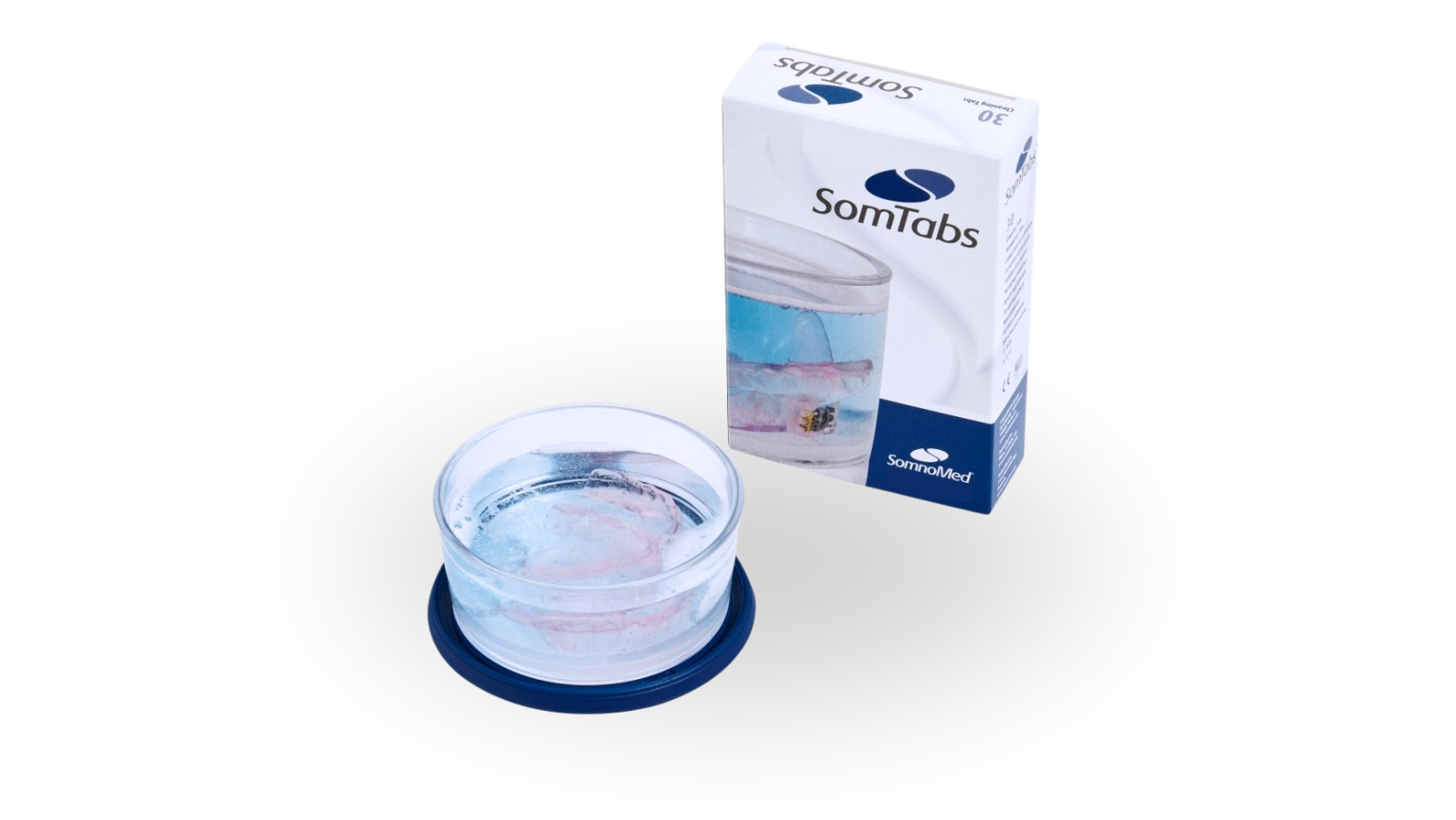 Comprimés nettoyants SomTabs pour votre gouttière SomnoDent