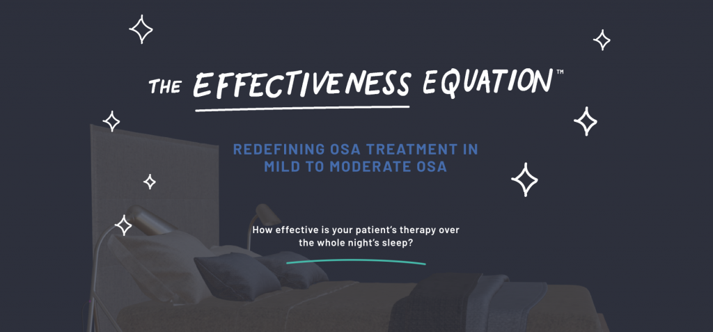 SomnoMed's Effectiveness Equation